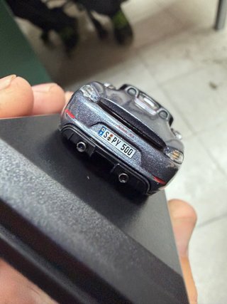 Tarmac Minichamps Porsche 718 Spyder rs gris