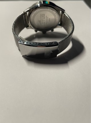 Reloj Lotus Cronógrafo Negro y Plateado