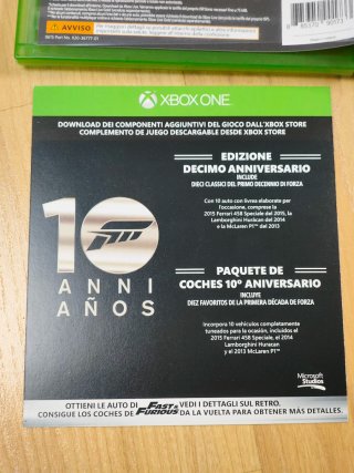 Forza Motorsport 6 Edición Aniversario Xbox One