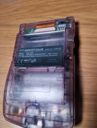 Nintendo Game Boy Color Morado Transparente