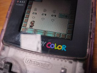 Nintendo Game Boy Color Morado Transparente