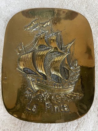Set 3 Platos Decorativos Barcos La Niña