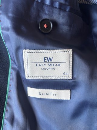 Traje El Corte Inglés Negro Hombre