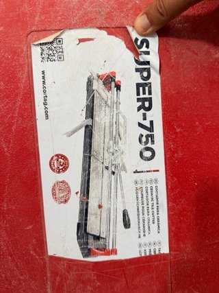 Cortadora Profesional Cortag Super 750 con Maleta
