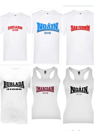 Camisetas y Tops con Diseños Variados