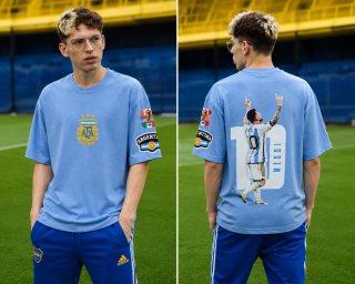 Camiseta Edición Mundial Argentina Messi