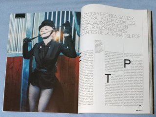 Revista GQ Madonna salvaje, 2006