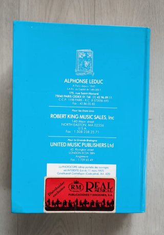 Libro Catálogo temático Piano