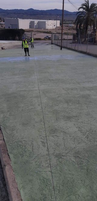 Hormigón impreso