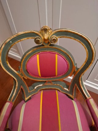 Antica poltrona Luigi XVI