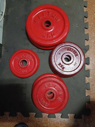 Discos de Pesas Salter 18kg