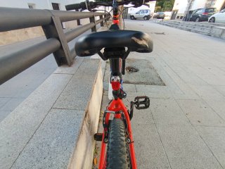 Bicicleta Rockrider EXPL 50 MTB Roja