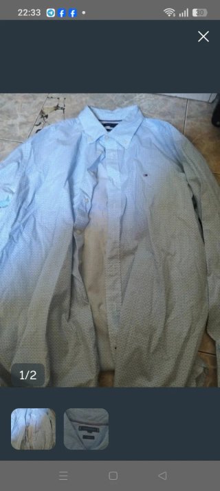 Camisa Tommy Hilfiger Hombre XXL