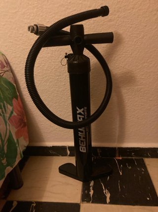 Inflador de pie BEHLUX SPORTS