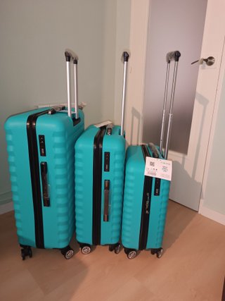 Tres maletas de viaje