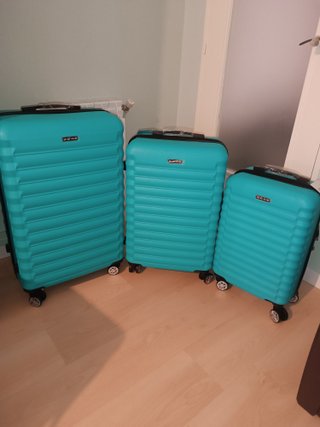Tres maletas de viaje