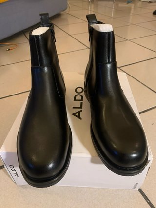 Stivaletti ALDO vera pelle Pillow Walk neri