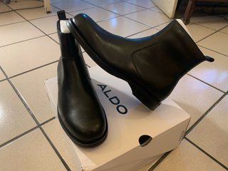 Stivaletti ALDO vera pelle Pillow Walk neri