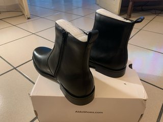 Stivaletti ALDO vera pelle Pillow Walk neri