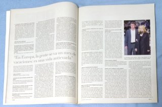 Revista el país, Madonna 2000
