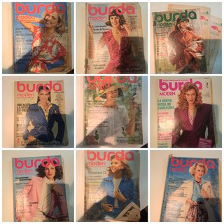 Colección Vintage revistas Burda