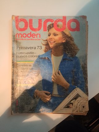 Colección Vintage revistas Burda