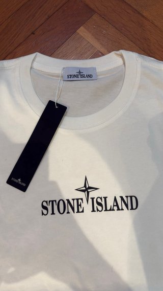 Camiseta Stone Island Blanca