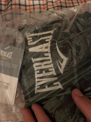 Pantalón Boxeo Everlast Pro Trunks S Negro Nuevo