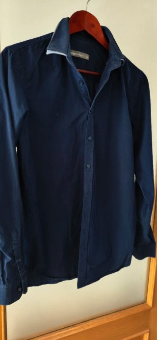 Camisa azul talla S