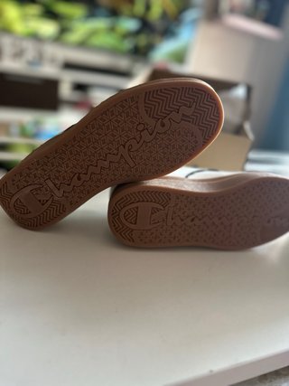 Zapatillas Champion Prestige Blancas y Marrones