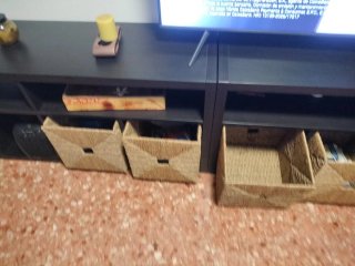Mueble TV y estantería salón