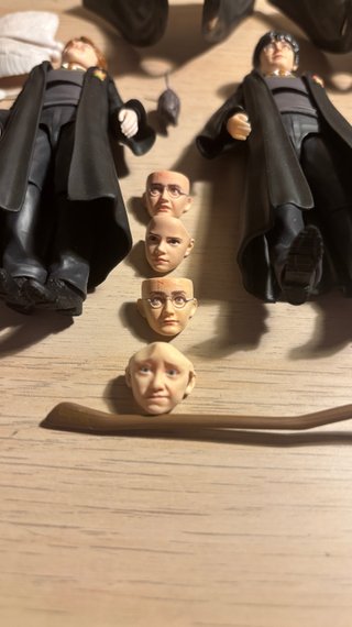 Figuras Harry Potter con Accesorios