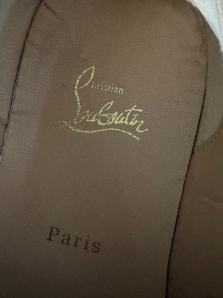 Scarpe Christian Louboutin Blu Uomo