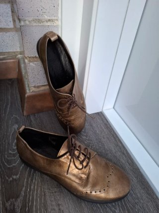 Zapatos Oxford 39 Funchal dorado