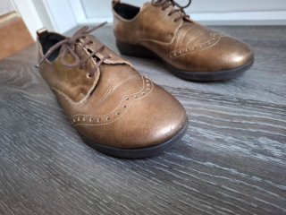 Zapatos Oxford 39 Funchal dorado