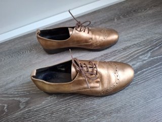 Zapatos Oxford 39 Funchal dorado
