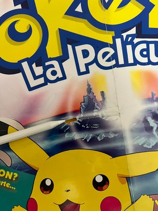 Póster Película Pokémon Mewtwo vs Mew