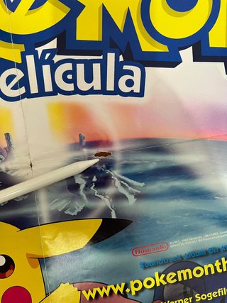 Póster Película Pokémon Mewtwo vs Mew