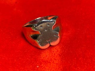 Anillo Tous Oso Plata
