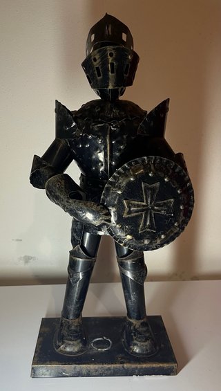 Armatura Cavaliere Decorativa Vintage Metallo