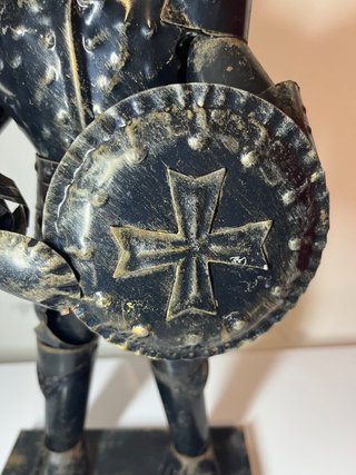 Armatura Cavaliere Decorativa Vintage Metallo