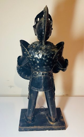 Armatura Cavaliere Decorativa Vintage Metallo