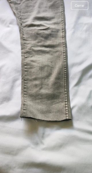 Pantalón Volcom Gris Talla 32