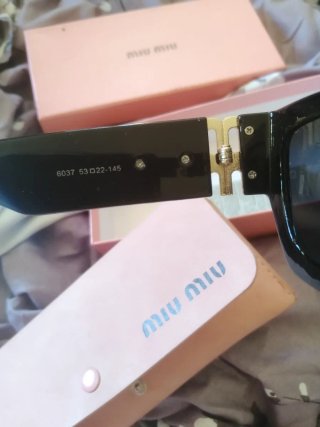 Gafas de sol Miu Miu MU 09WS Negras
