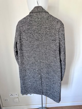Abrigo Zara Lana Gris