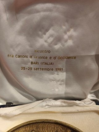 Medaglia Commemorativa Don Pasquale D'uva Bari