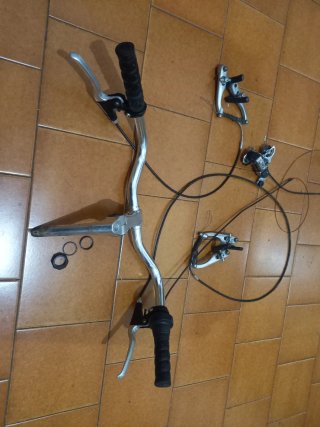 Manubrio Bici Regolabile con Cambio Shimano