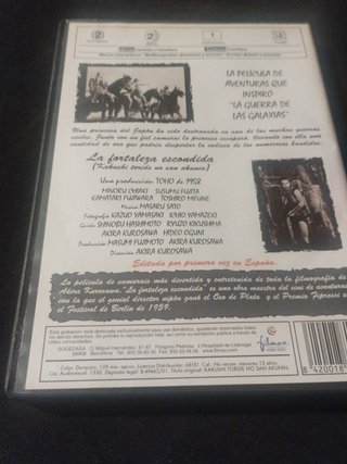 La Fortaleza Escondida DVD Akira Kurosawa