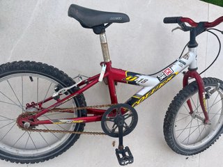 Bicicleta infantil Coluer J-18 Roja