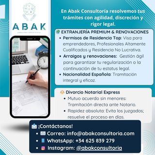 Permiso de Residencia y Extranjeria